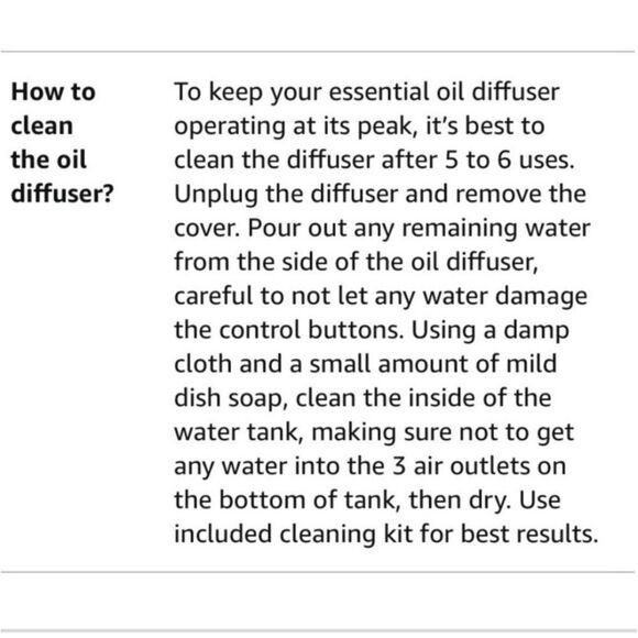 Everlasting Comfort 400ml Essential Oil Diffuser Wood Grain LED Aromatherapy NEW - Picture 11 of 13